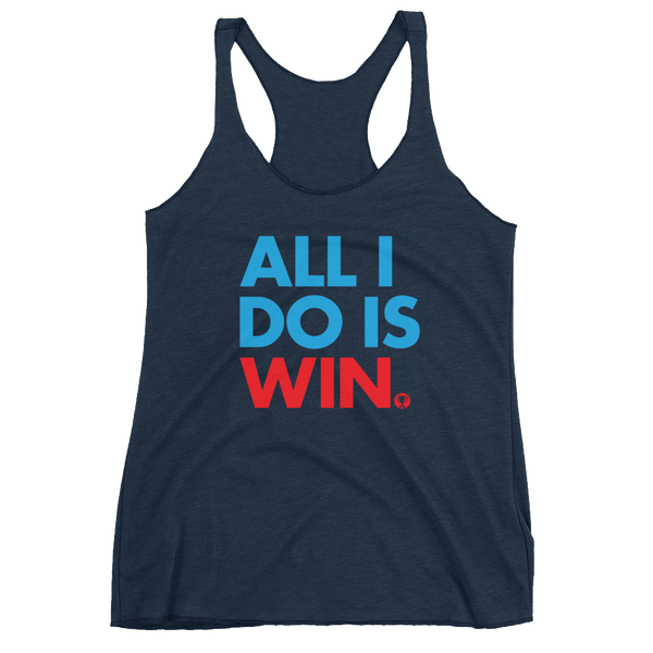 All I Do Is Win Women's Tank (Red)