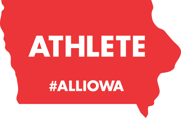 Iowa Athlete Sticker