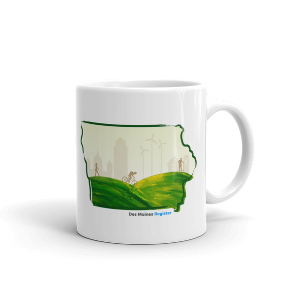 Scenic Iowa mug