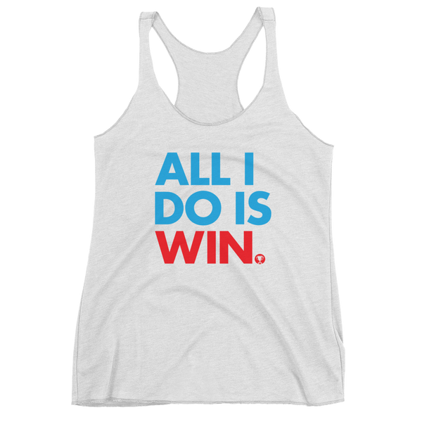 All I Do Is Win Women's Tank (Red)