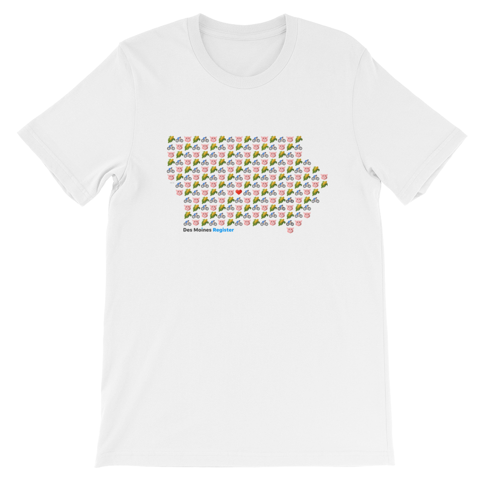 Emoji Iowa T-Shirt
